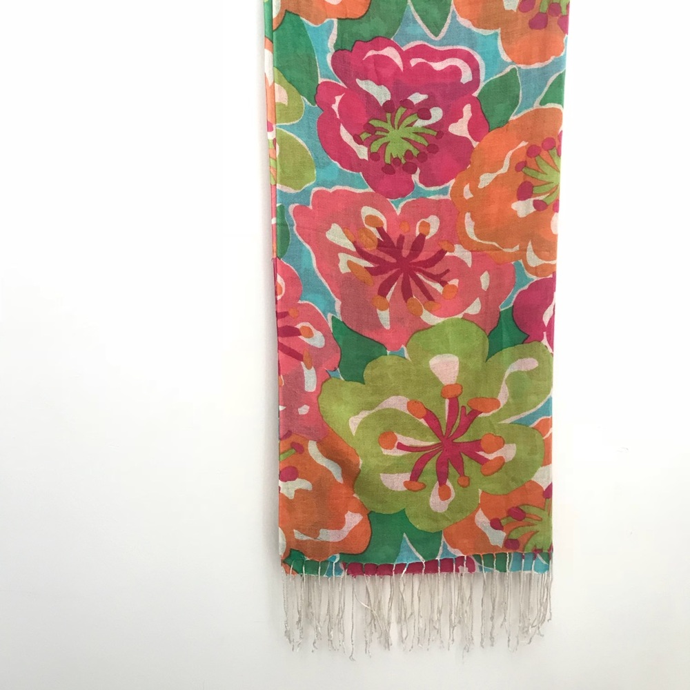 [Lilly Pulitzer] Murphee Fringe Scarf